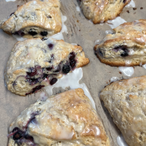 Cinnamon Chip Sourdough Scones